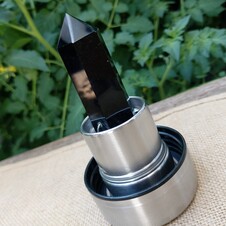 Termo de cuarzo Obsidiana